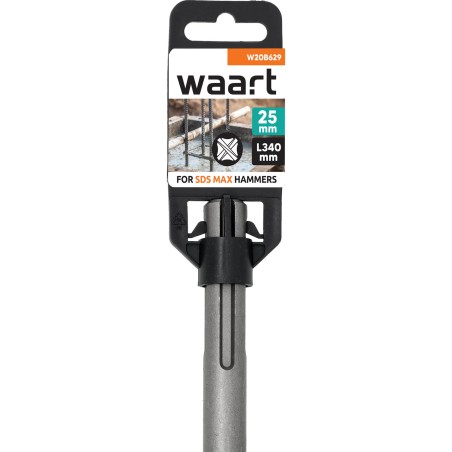 Wiertło do betonu 25 x 340 mm, uchwyt SDS-max , 4 ostrza