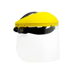 Przyłbica ochronna z osłoną pleksi