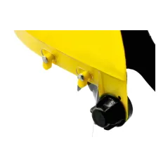 Przyłbica ochronna z osłoną pleksi