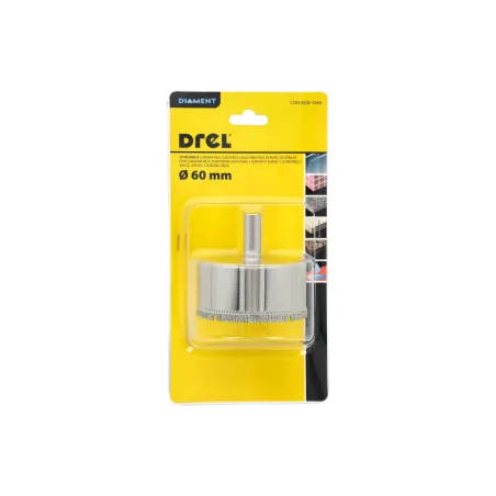 Otwornica z nasypem diamentowym 60 mm, diament galwanizowany