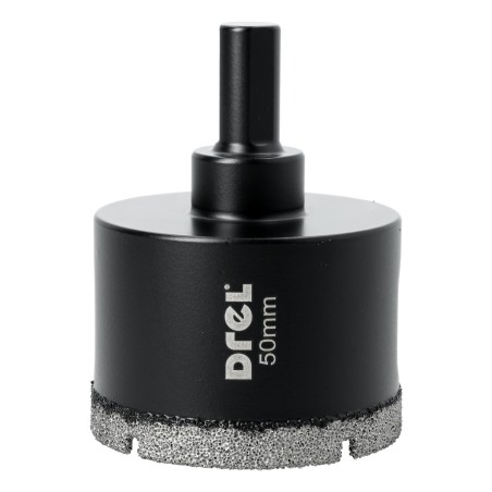 Otwornica z nasypem diamentowym 50 mm, diament lutowany