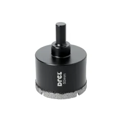 Otwornica z nasypem diamentowym 50 mm, diament lutowany