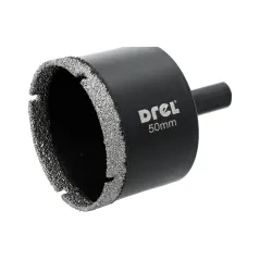 Otwornica z nasypem diamentowym 50 mm, diament lutowany