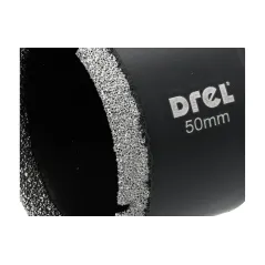 Otwornica z nasypem diamentowym 50 mm, diament lutowany