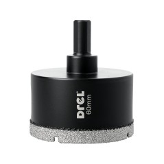 Otwornica z nasypem diamentowym 60 mm, diament lutowany