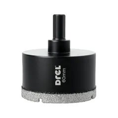 Otwornica z nasypem diamentowym 60 mm, diament lutowany