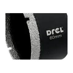 Otwornica z nasypem diamentowym 60 mm, diament lutowany