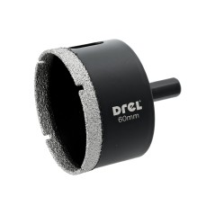 Otwornica z nasypem diamentowym 60 mm, diament lutowany