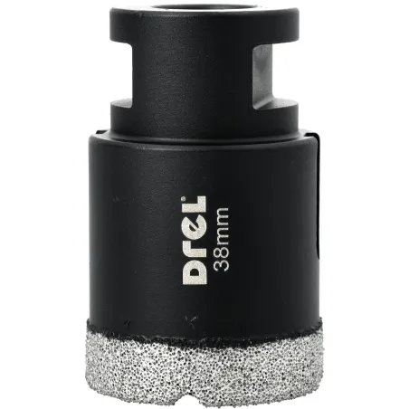 Otwornica z nasypem diamentowym 38 mm, M14, diament lutowany