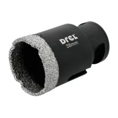 Otwornica z nasypem diamentowym 38 mm, M14, diament lutowany