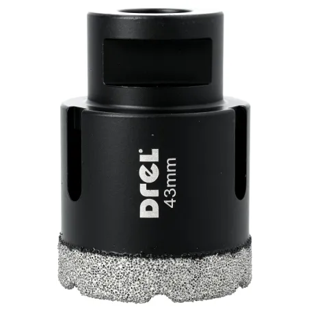 Otwornica z nasypem diamentowym 43 mm, M14, diament lutowany