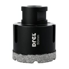 Otwornica z nasypem diamentowym 50 mm, M14, diament lutowany