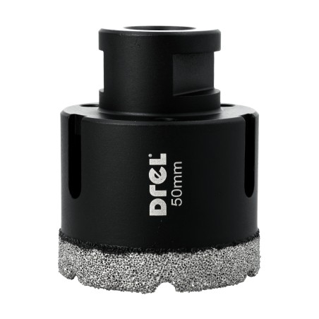 Otwornica z nasypem diamentowym 50 mm, M14, diament lutowany