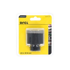 Otwornica z nasypem diamentowym 50 mm, M14, diament lutowany