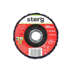 Włóknina ścierna 125 x 14 x 22.2 mm Fioletowa