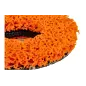 Włóknina ścierna 125 x 14 x 22.2 mm Pomarańczowa