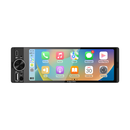 Radio samochodowe Kruger&Matz KM2016 CarPlay/AndroidAuto