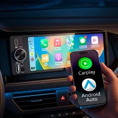 Radio samochodowe Kruger&Matz KM2016 CarPlay/AndroidAuto