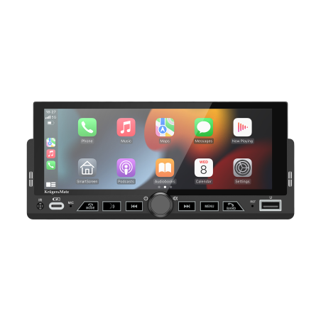 Radio samochodowe Kruger&Matz KM2017 CarPlay/AndroidAuto