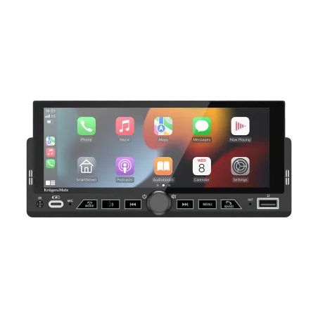 Radio samochodowe Kruger&Matz KM2017 CarPlay/AndroidAuto