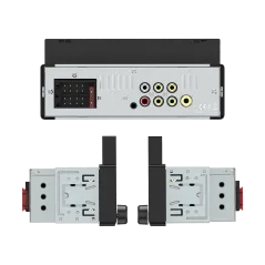 Radio samochodowe Kruger&Matz KM2017 CarPlay/AndroidAuto