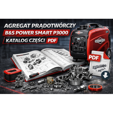 Agregat prądotwórczy B&S Powersmart P3000 katalog części pdf