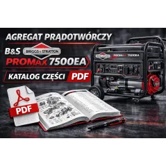 Agregat prądotwórczy B&S Promax 7500EA katalog części pdf