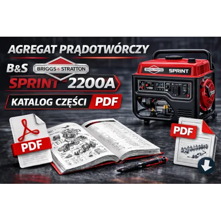 Agregat prądotwórczy B&S Sprint 2200A katalog części pdf