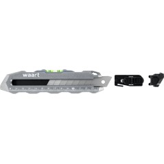 Nóż z ostrzem łamanym 18 mm, multifunkcjyny | waart