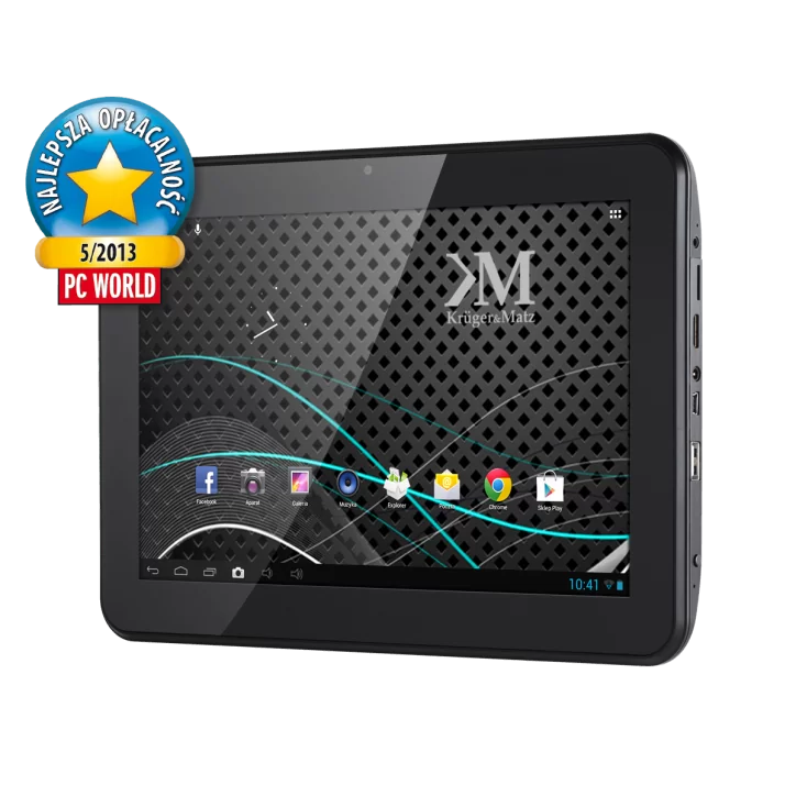 Kruger&Matz Tablet 10,1" Android 4.1 (Dual Core RK3066 Cortex A9, IPS 1280x800, Quad Core Mali 400, 8Gb)