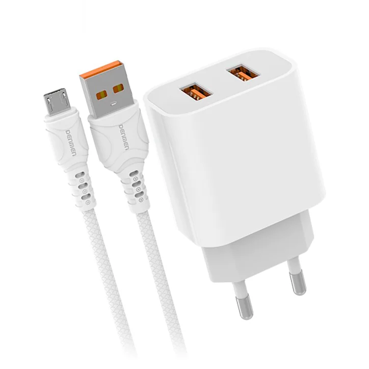 Ładowarka sieciowa microUSB 2400 mA Ładowarka sieciowa microUSB 2400 mA