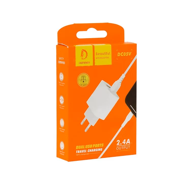Ładowarka sieciowa microUSB 2400 mA Ładowarka sieciowa microUSB 2400 mA