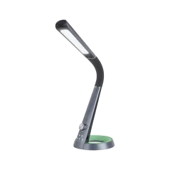 Lampa LED Rebel na biurko ze zmianą temperatury barwowej i gniazdem USB.