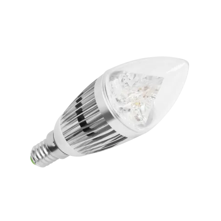 Lampa LED 5W, świeca, E14, 3000K, 230V
