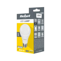 Lampa LED Rebel A60 8W, E27, 6500K, 230V