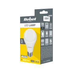 Lampa LED Rebel A60 8W, E27, 6500K, 230V