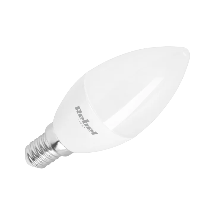 Lampa Led Rebel 5W świeca 4000K, 230V