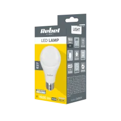 Lampa LED Rebel A60 12W, E27, 3000K, 230V