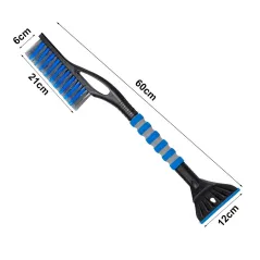 SZCZOTKO-SKROBACZKA DO SZYB ŚNIEGU LODU NT 60 CM