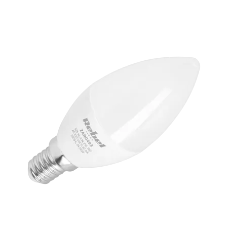 Lampa LED Rebel, świeca 6W, E14, 6500K., 230V