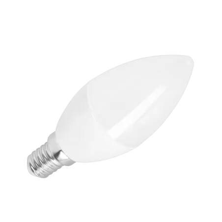 Lampa LED świeca 5W, E14 4000K, 230V