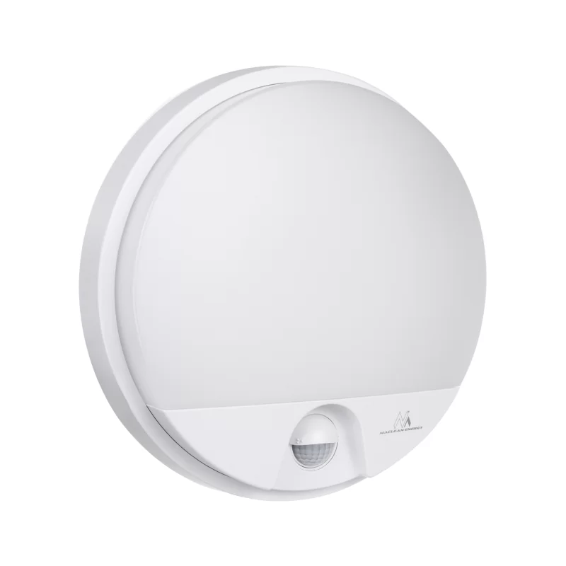 Lampa LED z sensorem ruchu MCE291 W biała