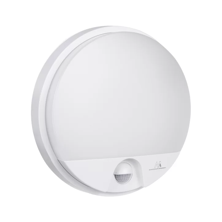 Lampa LED z sensorem ruchu MCE291 W biała