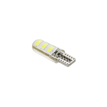 Lampa samochodowa LED T10 Canbus 6 xSMD 5730, 12V , biała