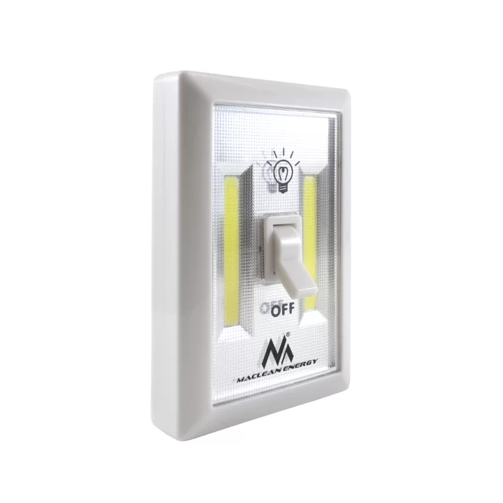 Lampa ścienna LED COB z włącznikiem MCE174