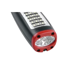 Lampa warsztatowa 24SMD + 7LED z ładowarką sieciowa i samochodową