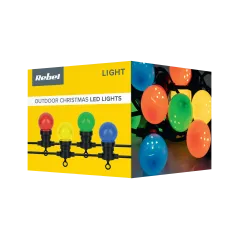 Lampki zewnętrzne Rebel wielokolorowe - kule