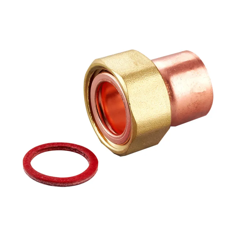 Złączka z nakrętką GW / CU 22 X 1/2"