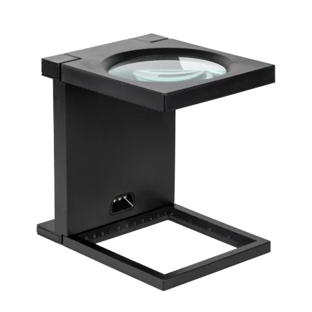Lupa stojąca składana 108mm/2.5D oświetlenie 3xLED/312079/