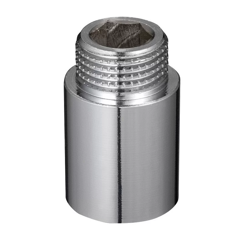 Przedłużka chrom poler 3/4"GZ x 3/4"GW x 50
